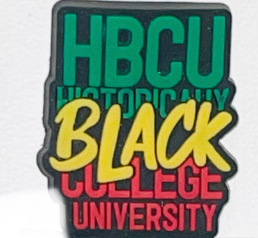 HBCU Educated, Made, Matters, Pride Shoe Charm