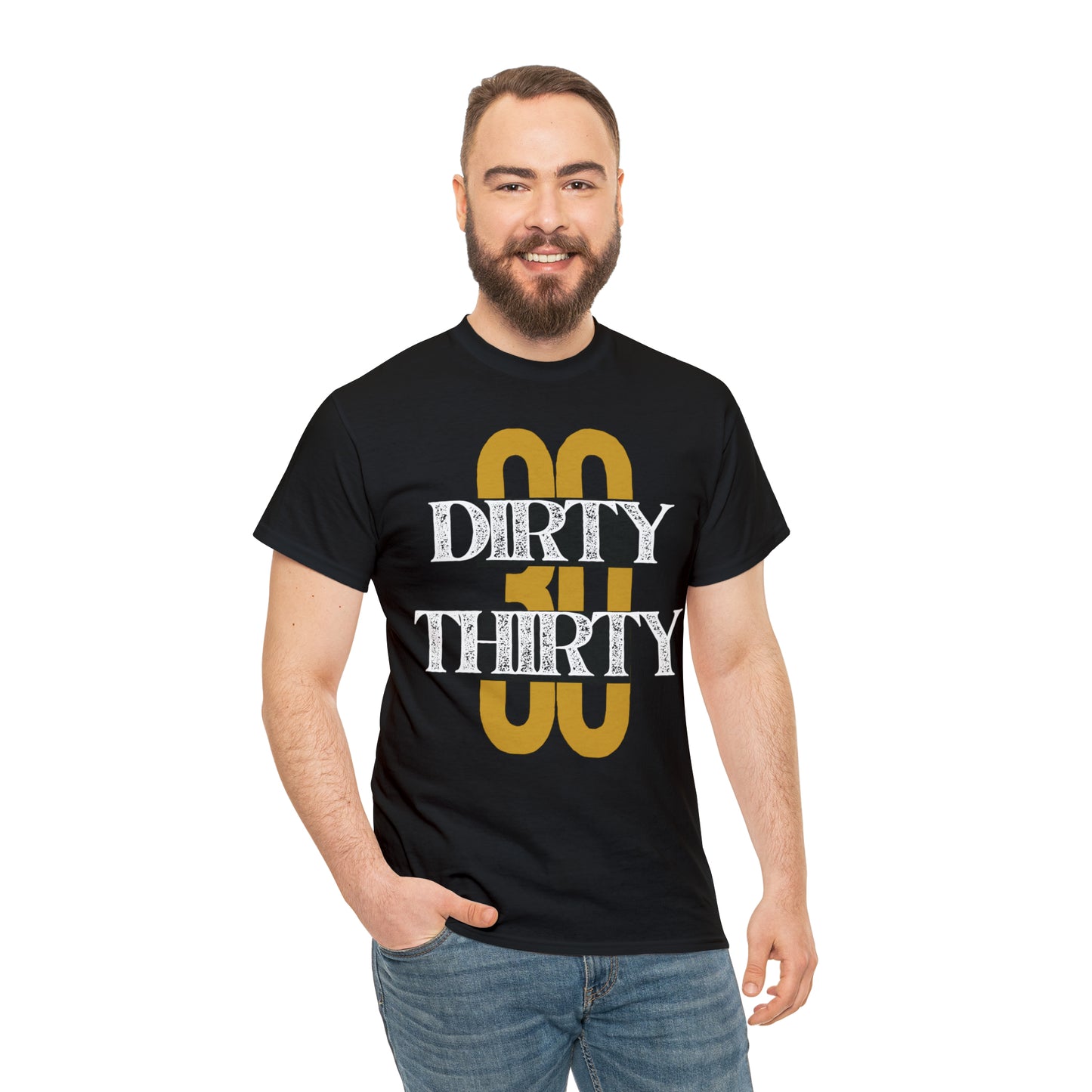 Dirty 30th Birthday Unisex Heavy Cotton Tee