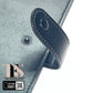 Black Leather Discbound Accessory Organizer