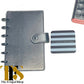 (Imperfect) Black Leather Discbound Accessory Organizer