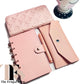 Puffy Accordion Long Wallet