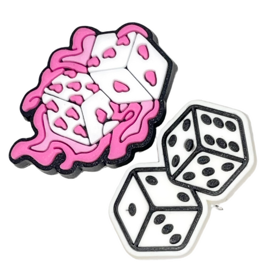 Dice Shoe Charms