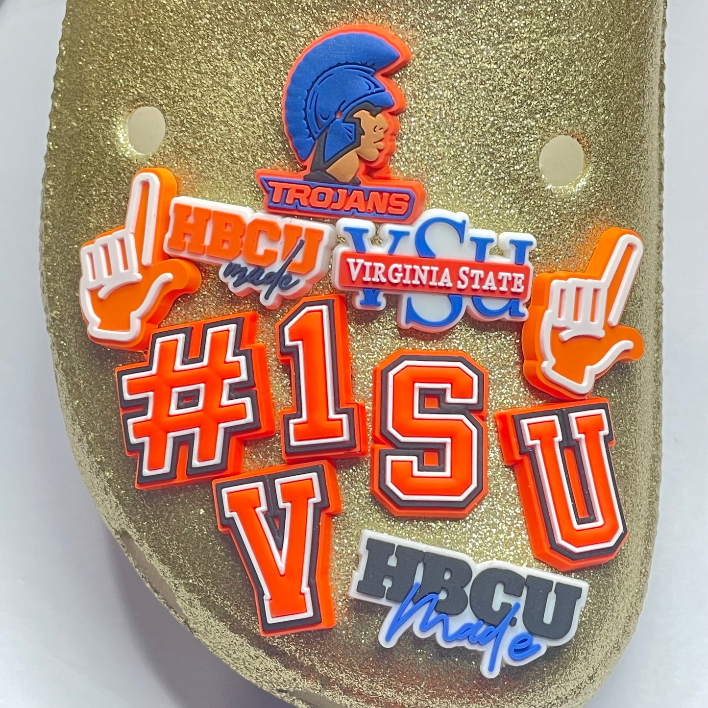 Virginia State University Shoe Charm