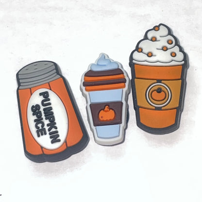 Pumpkin Spice Everything Nice Seasonal Shoe Charm