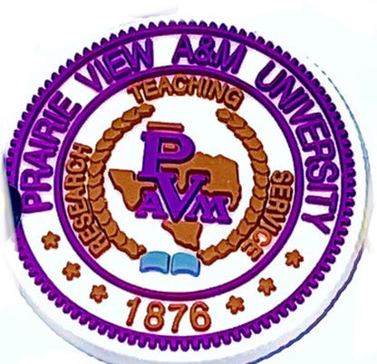 HBCU Shoe Charms - Prairie View A&M University PVAMU