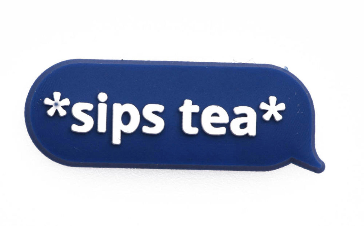 Tea Lovers Beverage Shoe Charms