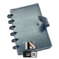 Black Leather Discbound Accessory Organizer