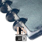 Black Leather Discbound Accessory Organizer