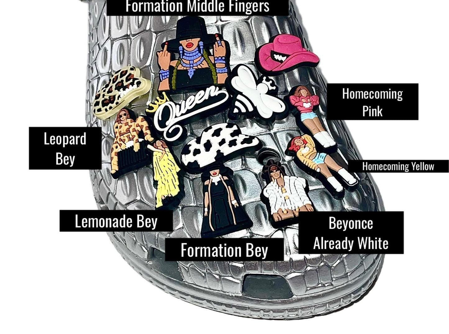 Country Beyonce Shoe Charm