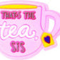 Tea Lovers Beverage Shoe Charms