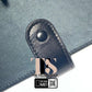 Black Leather Discbound Accessory Organizer