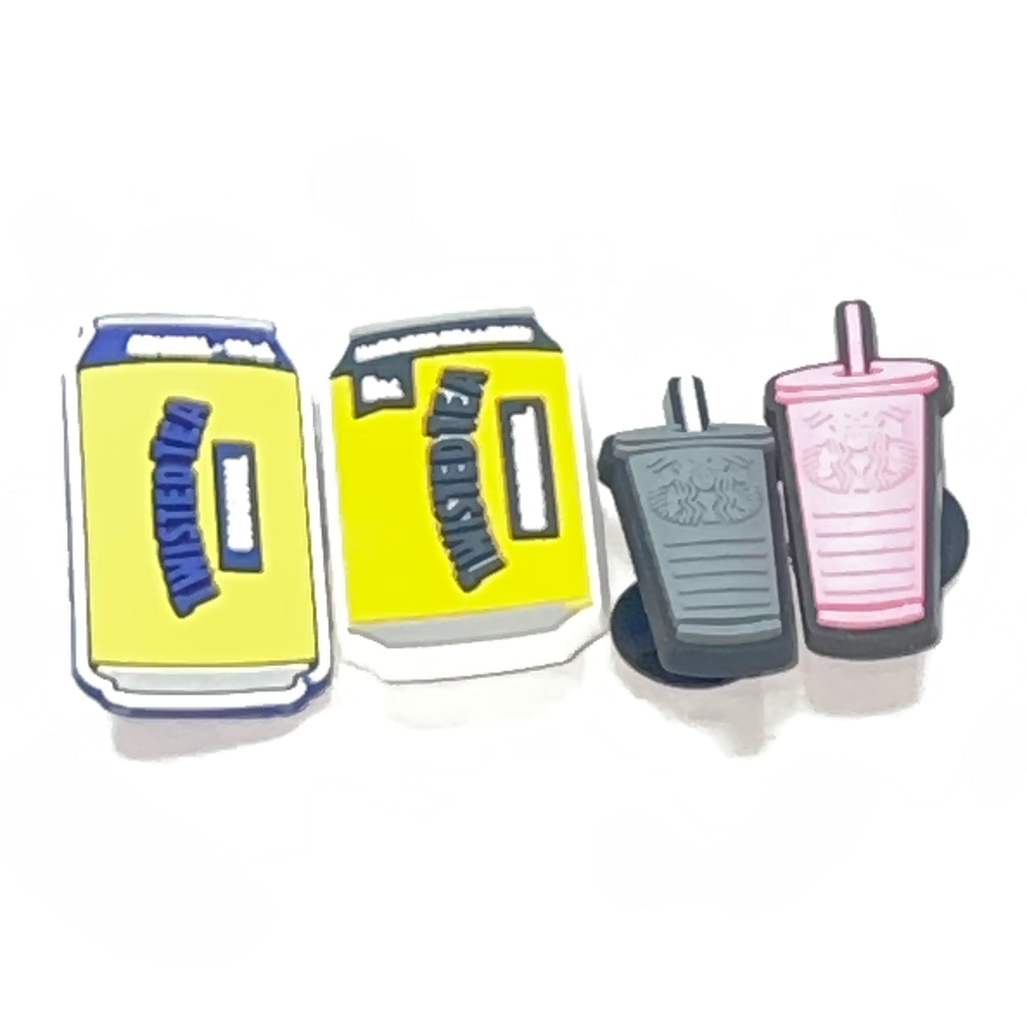 Tea Lovers Beverage Shoe Charms