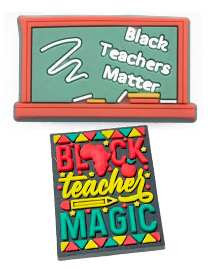 teacher shoe charms