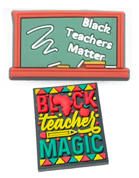 teacher shoe charms