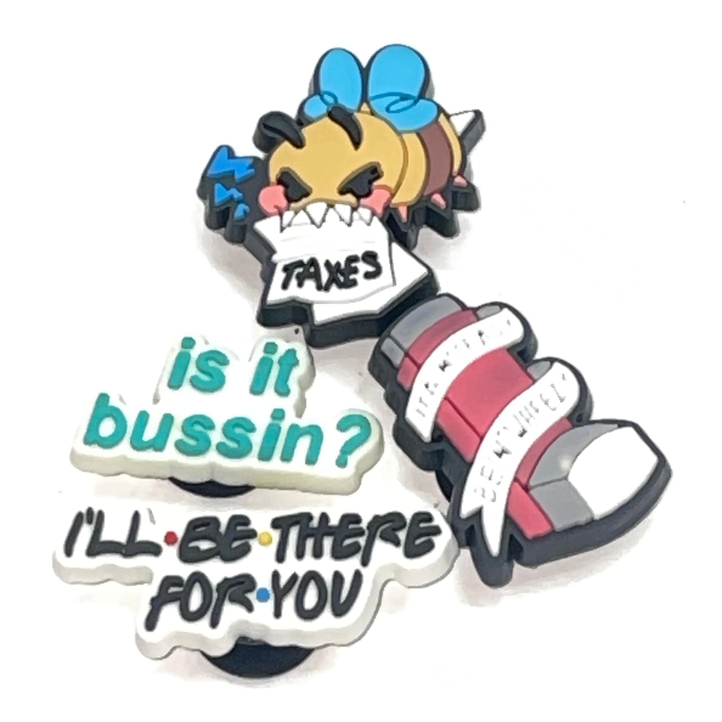Random Quotes Shoe Charm