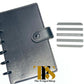 (Imperfect) Black Leather Discbound Accessory Organizer