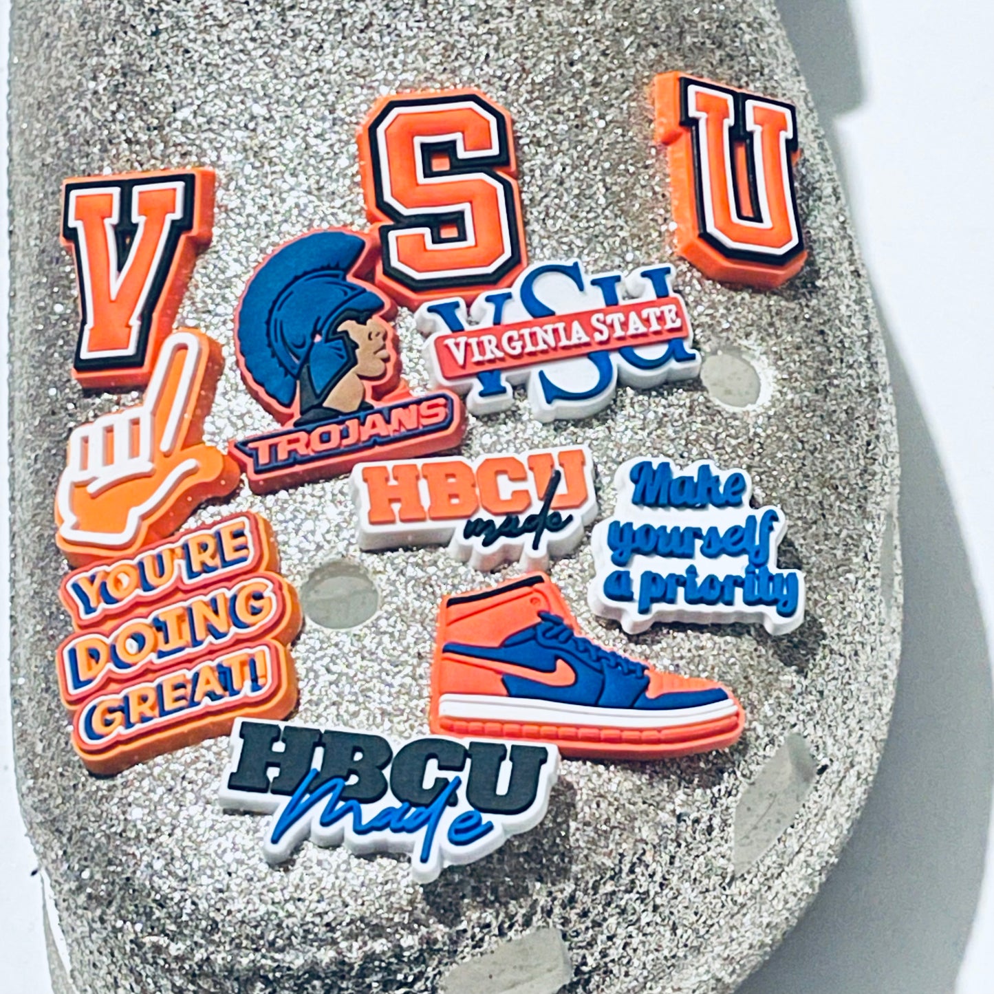 Virginia State University Shoe Charm