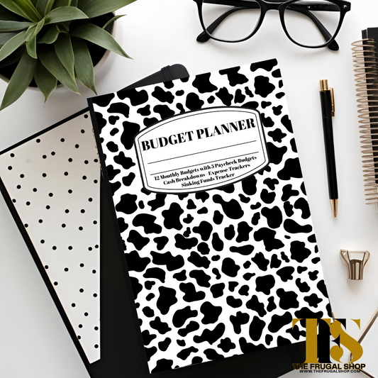 12-Month Composition Budget Planner | Personal Finance Organizer