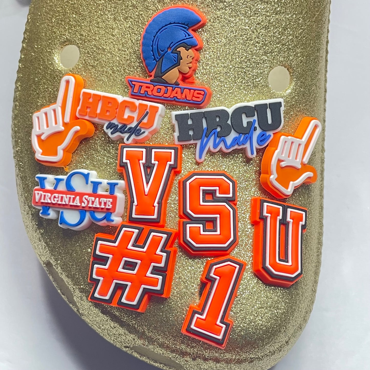 Virginia State University Shoe Charm