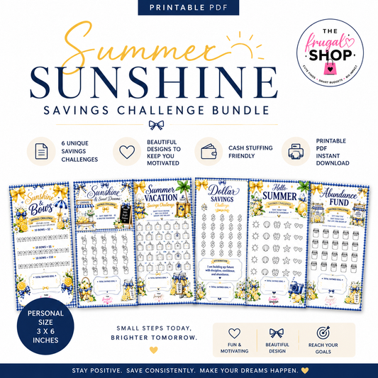 Summer Sunshine Savings Challenge Bundle