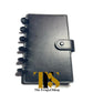 Black Leather Discbound Accessory Organizer