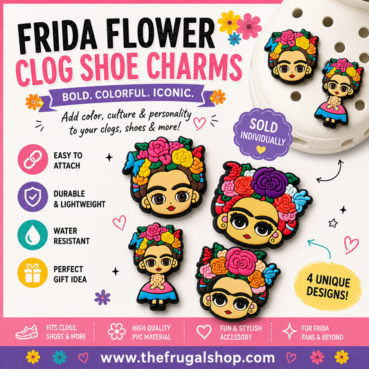 Frida Shoe Charm