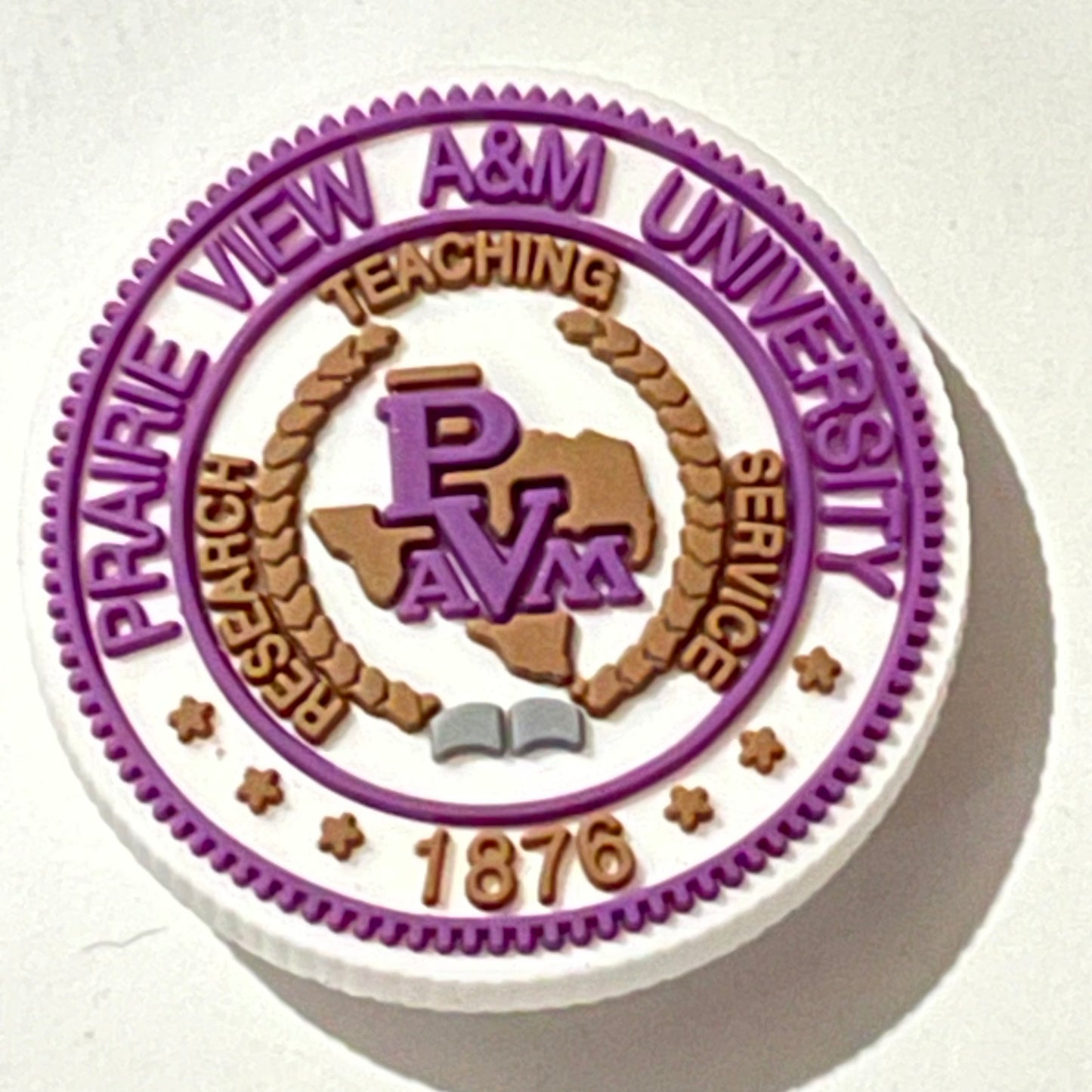 HBCU Shoe Charms - Prairie View A&M University PVAMU