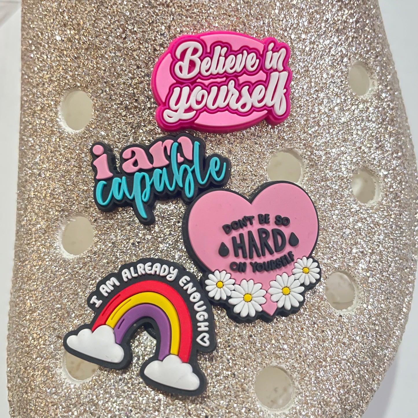 Affirmation Shoe Charm