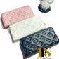 Puffy Accordion Long Wallet