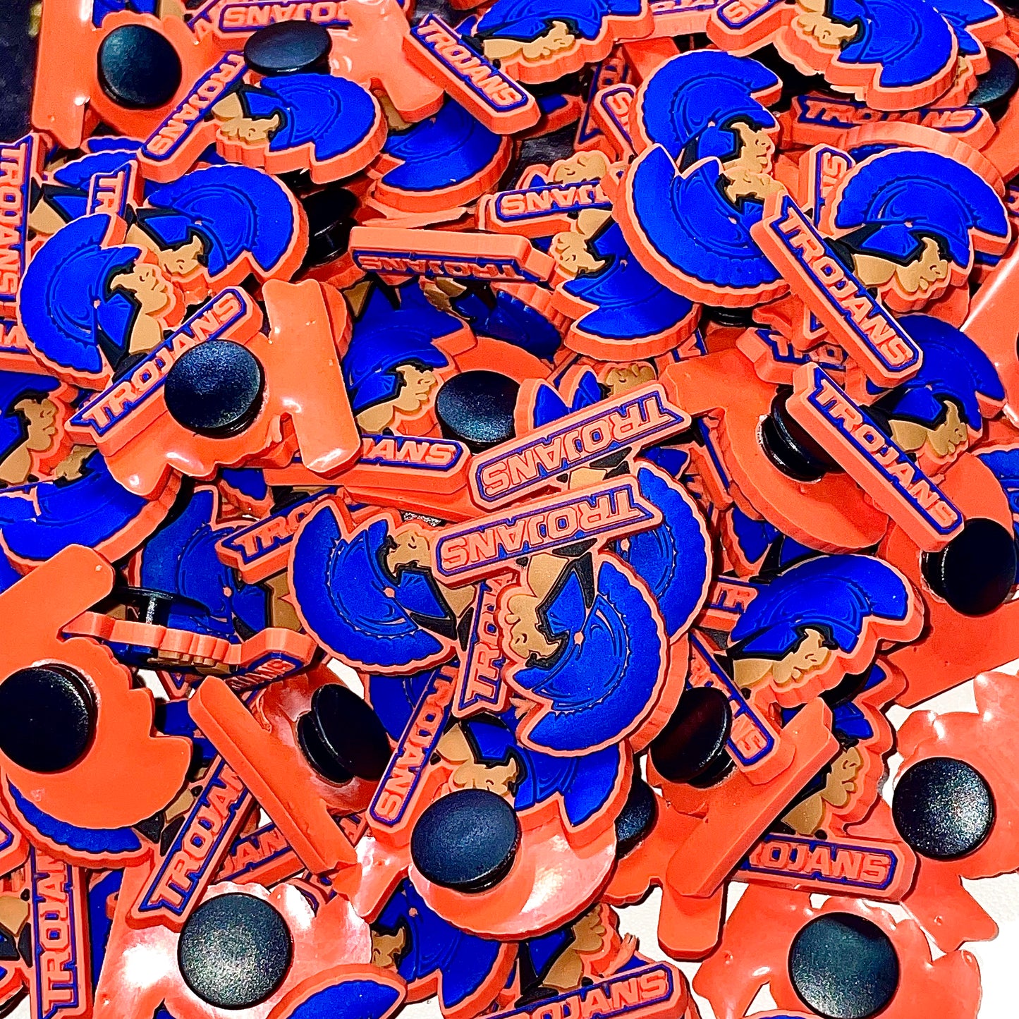 HBCU Shoe Charms - Virginia State University VSU Trojans & Morgan State University MSU