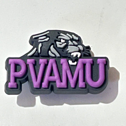 HBCU Shoe Charms - Prairie View A&M University PVAMU