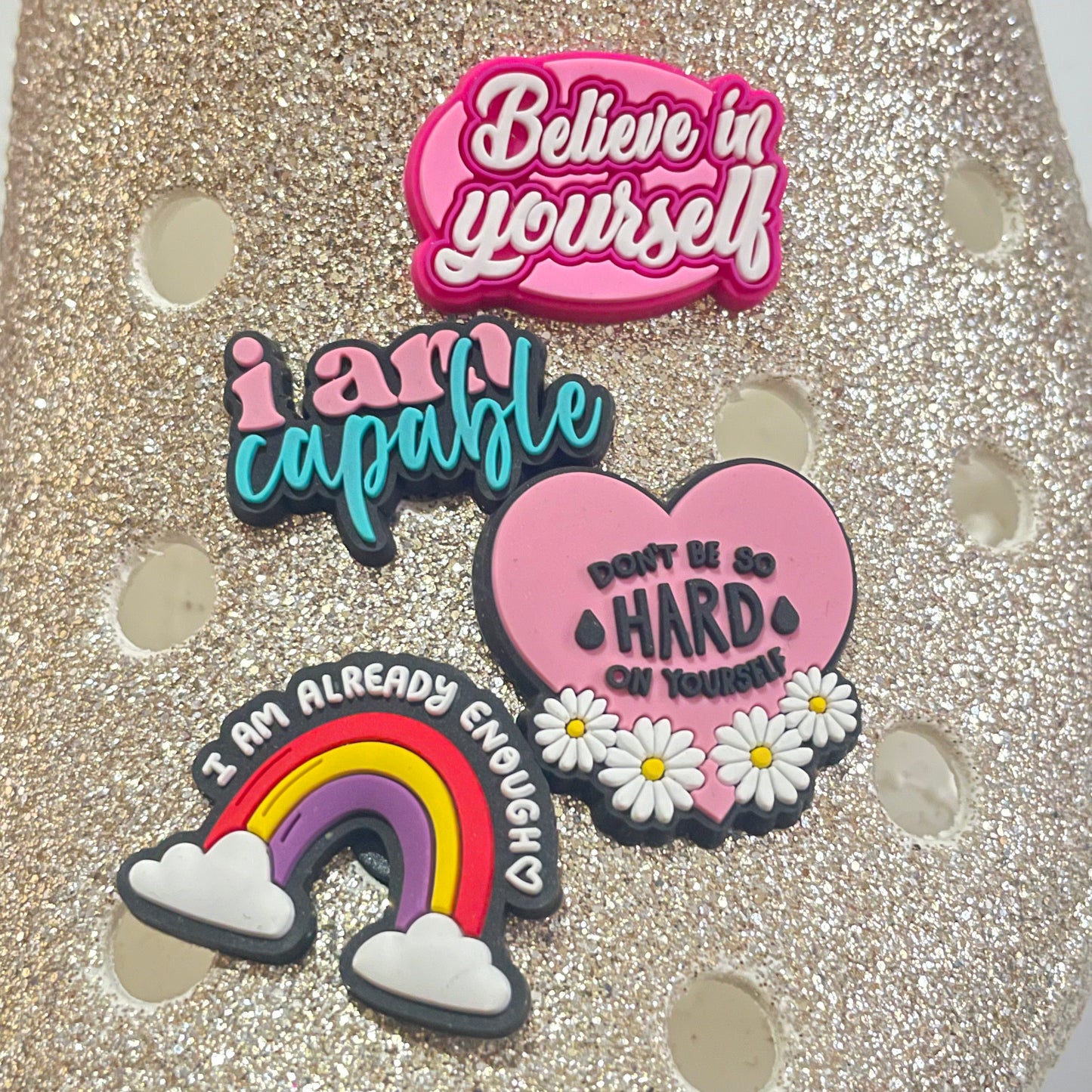 Affirmation Shoe Charm