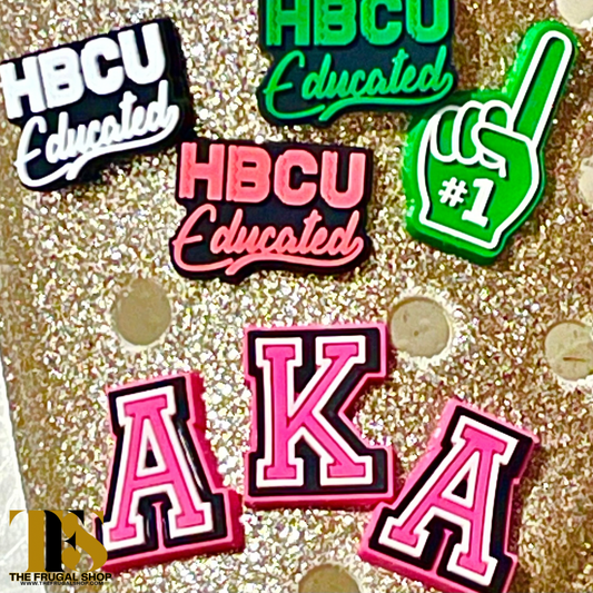 AKA HBCU Shoe Charm