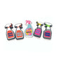 Good Vibes Spray Bottle Shoe Charm
