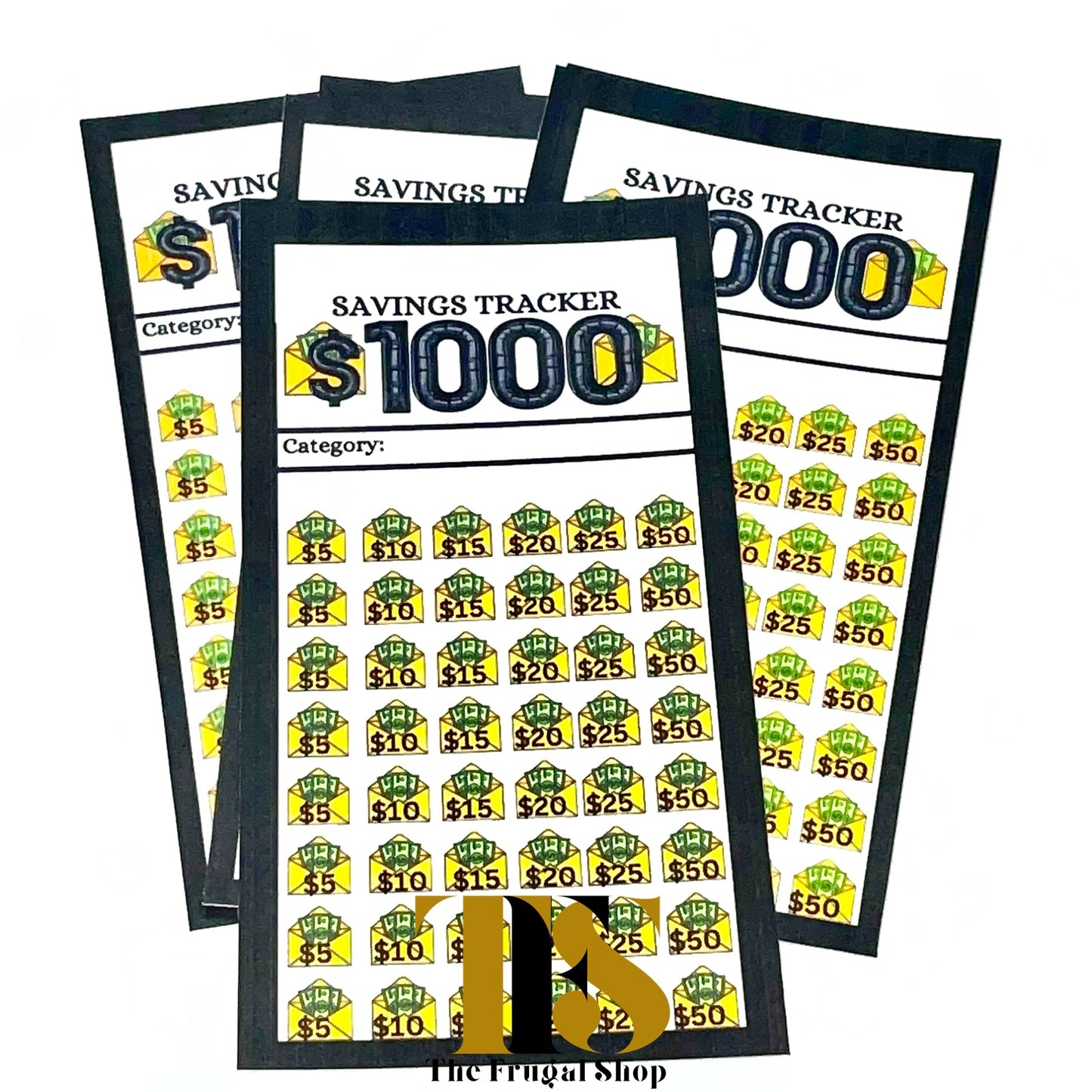 $1000 Savings Challenge Tracker