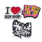 I Love Hip Hop Shoe Charms