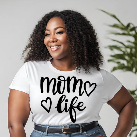Mom Life’s Women’s Curvy T-Shirt