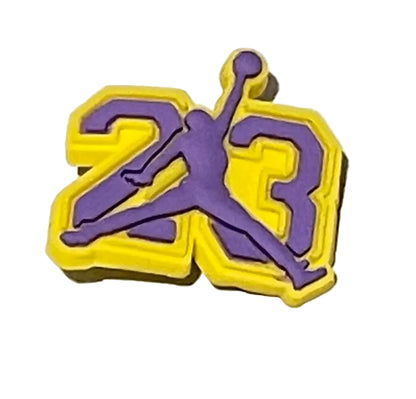 Legend Sports Leaders Jackie Robinson, Michael Jordan, Lebron James Shoe Charms