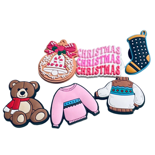 Christmas and Ugly Sweater Shoe Charms