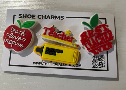 Mark Down Shoe Charms - Various Styles