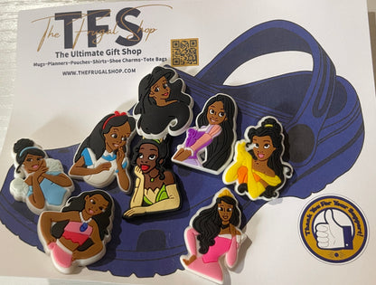 Set of figurines on a card with 'The Ultimate Gift Shop' branding