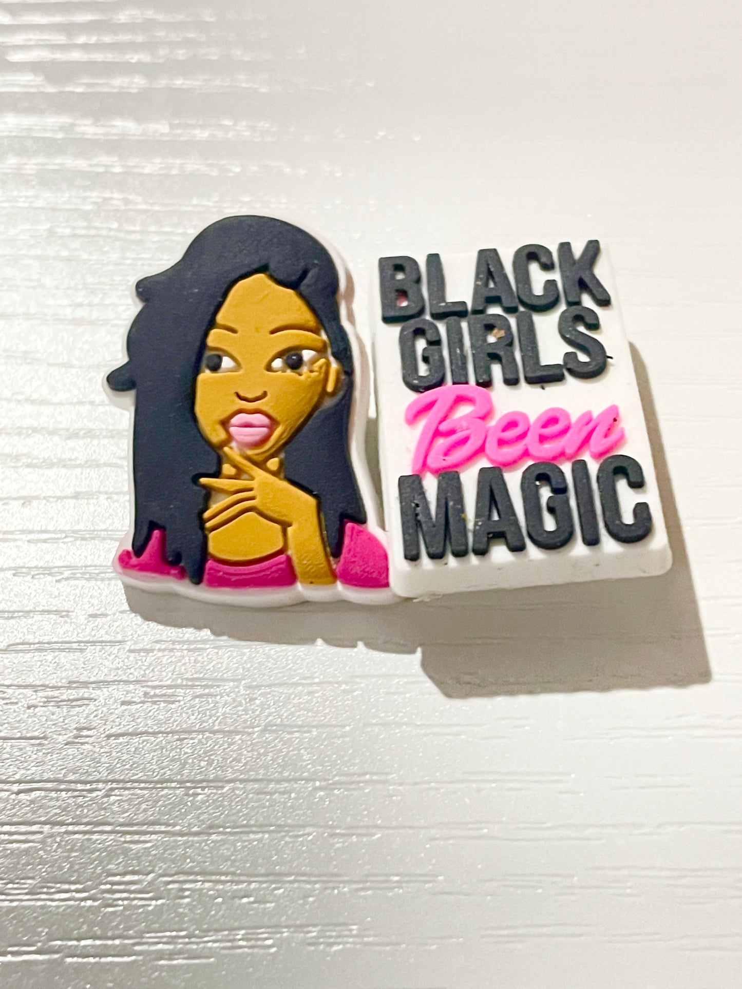 Black Girls Been Magic Shoe Charms