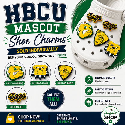 HBCU Mascots Shoe Charms