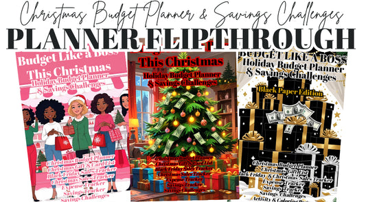 Budget like a Boss This Christmas Budget Planners