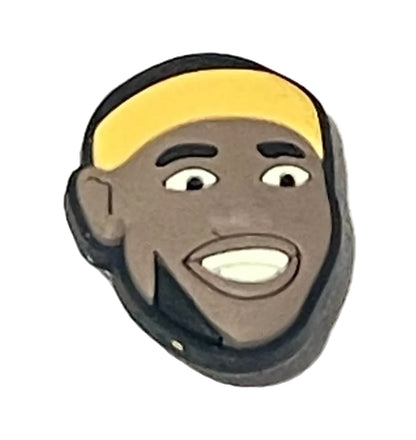 Legend Sports Leaders Jackie Robinson, Michael Jordan, Lebron James Shoe Charms