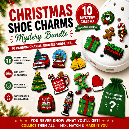 Christmas in July Shoe Charm Bundle