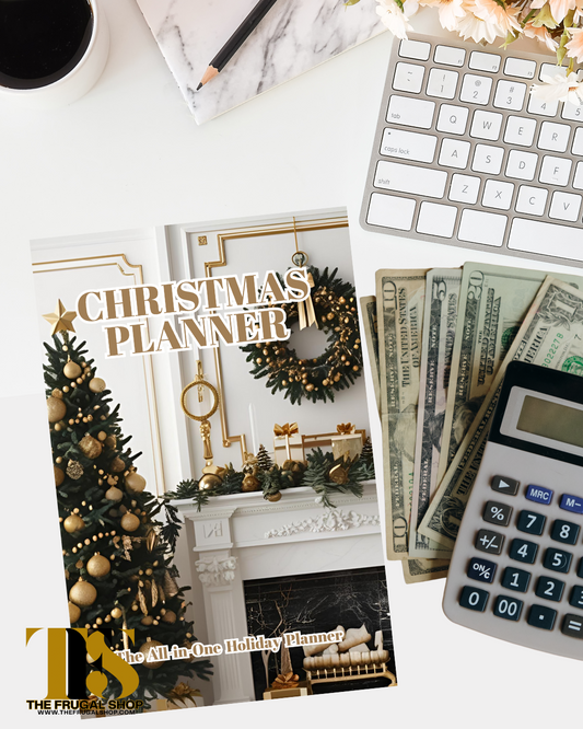 Christmas Party Budget Planner | Holiday Event Organizer | Gift & Expense Tracker + Savings Challenges