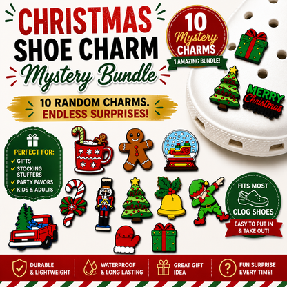 Christmas in July Shoe Charm Bundle