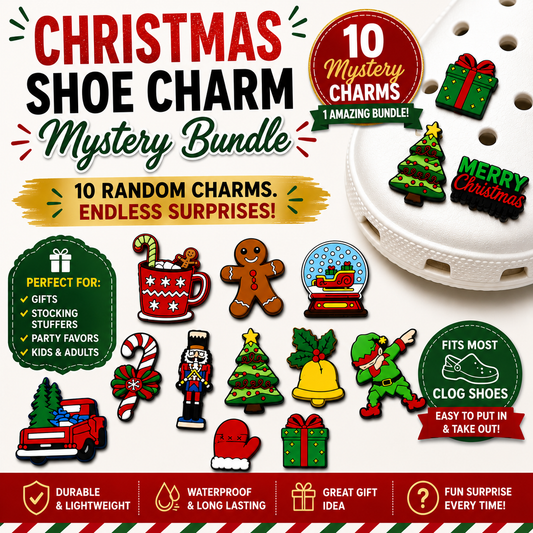 Christmas in July Shoe Charm Bundle