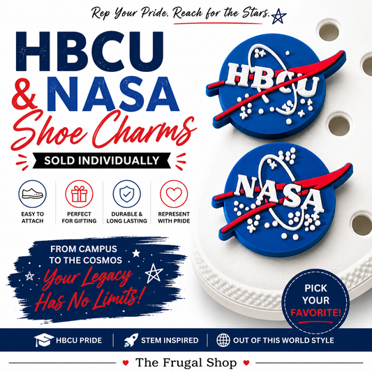 HBCU & NASA Shoe Charm
